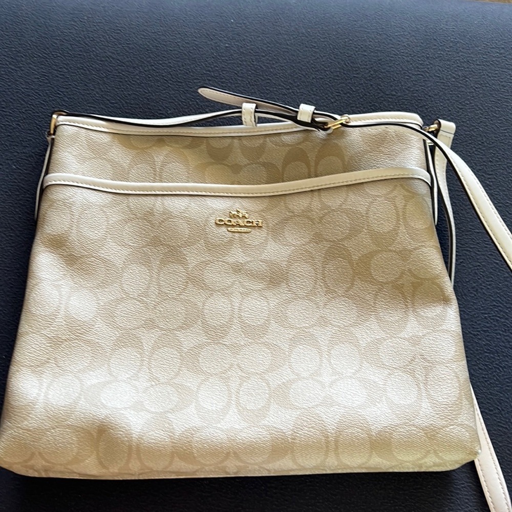 Coach cross body purse